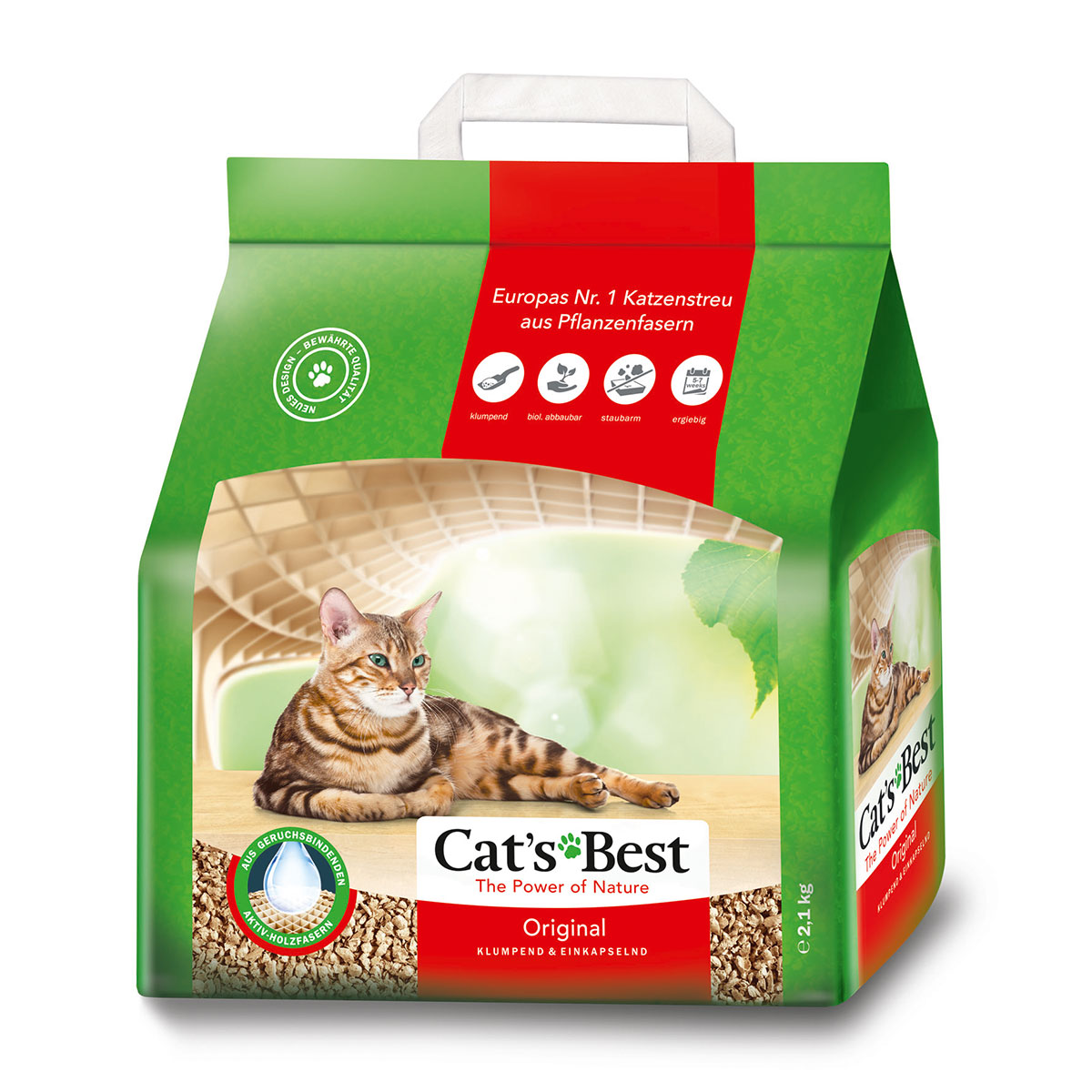 Cats Best Original Katzenstreu 5l (2,1kg)