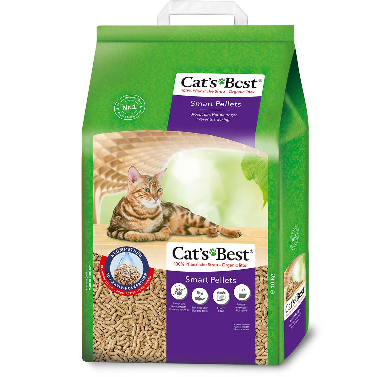 Levně Cat's Best Smart Pellets 20 l (10 kg)