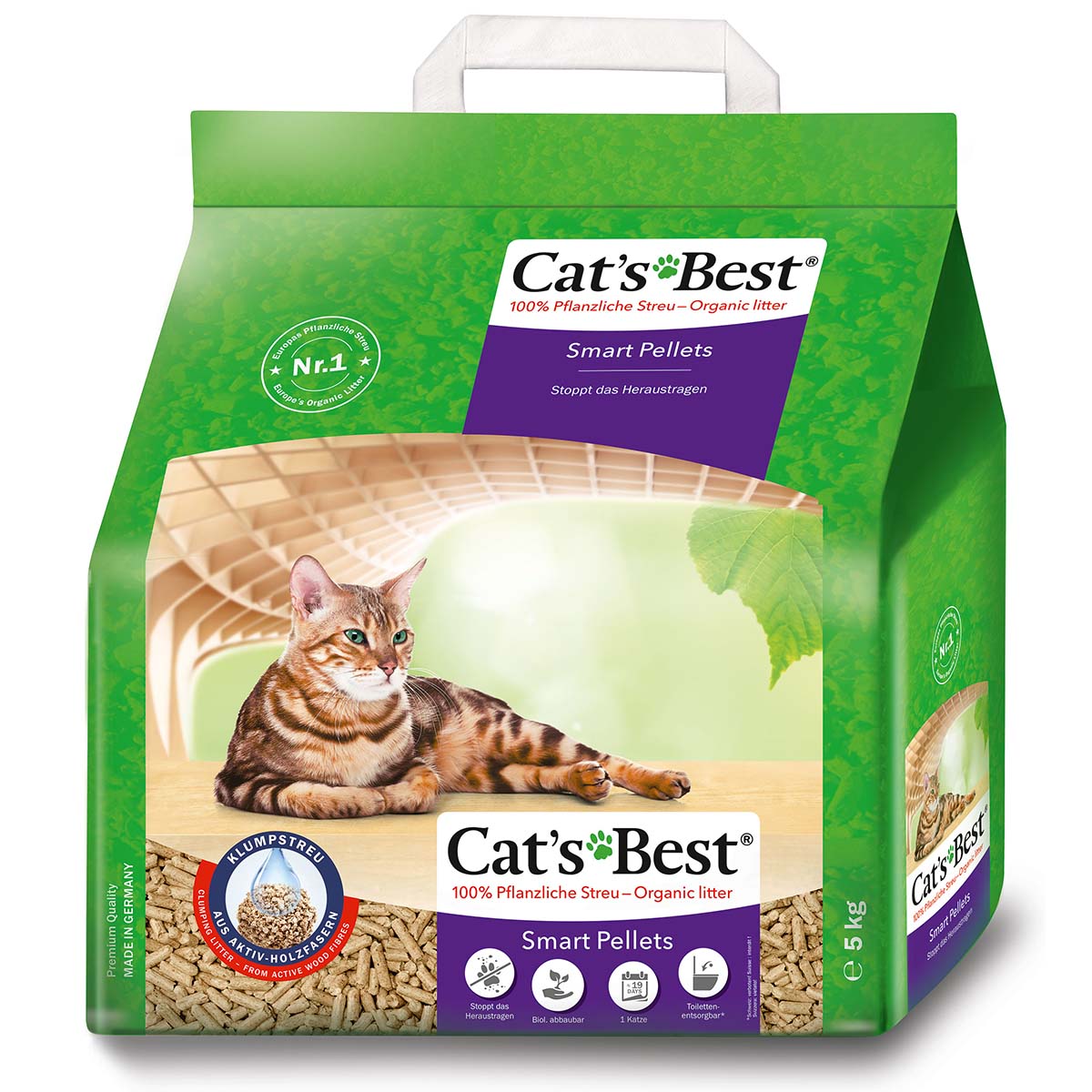 Levně Cat's Best Smart Pellets 10 l (5 kg)