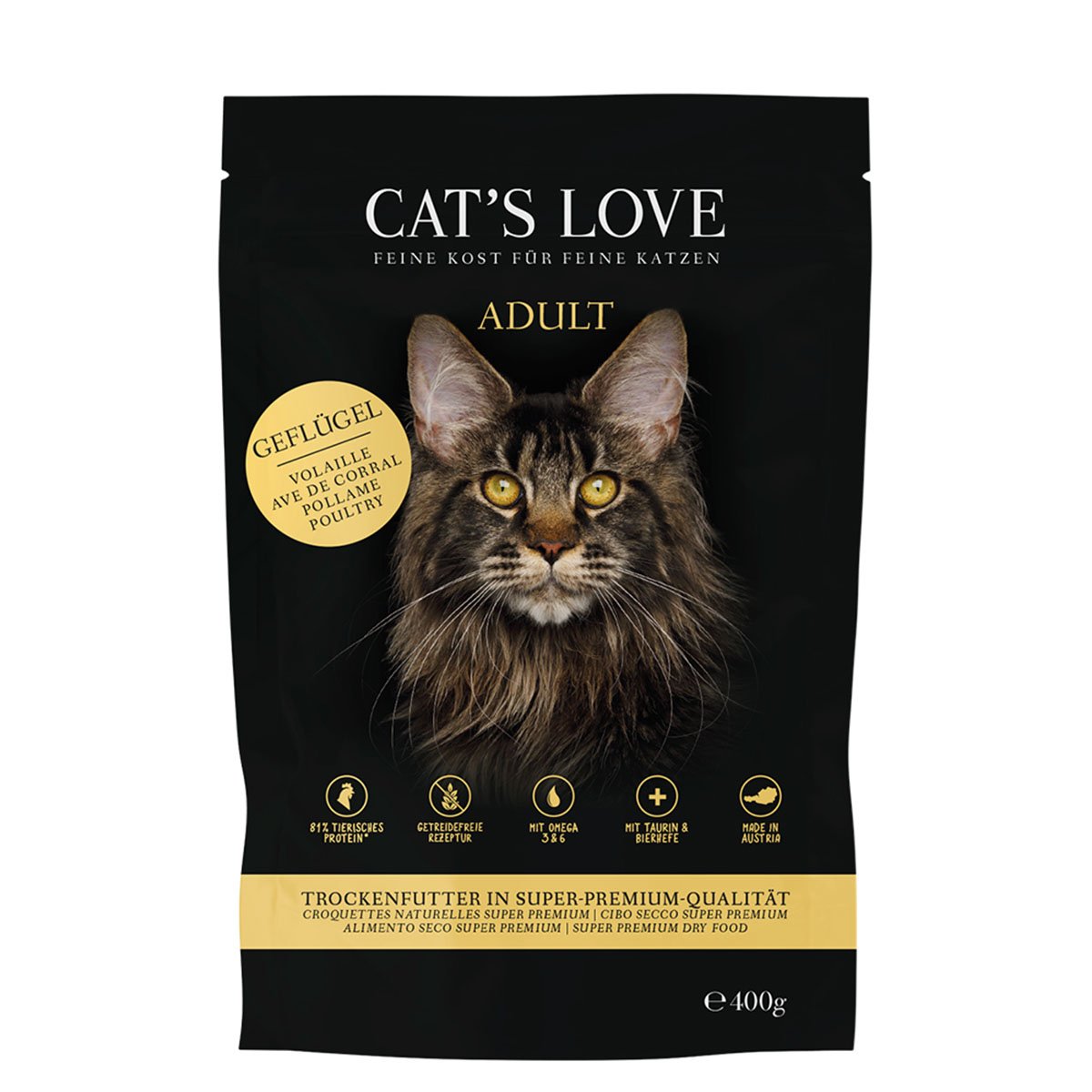 CAT'S LOVE Trocken Adult Geflügel