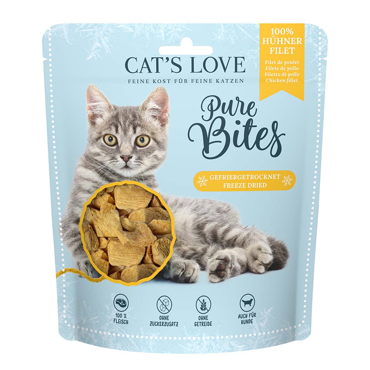 Cat's Love Pure Bites Hühnerfilet 40g