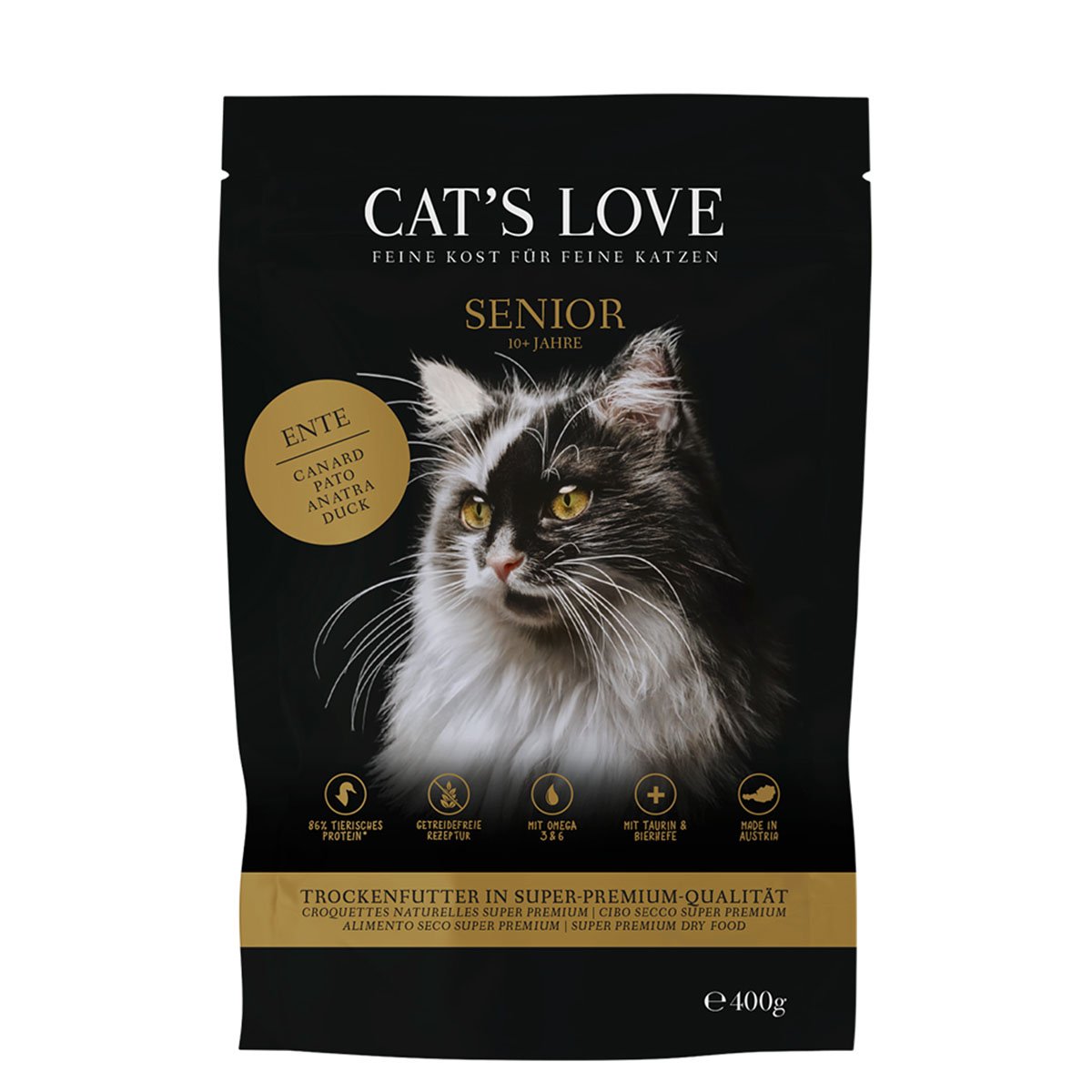CAT'S LOVE Trocken Senior Ente