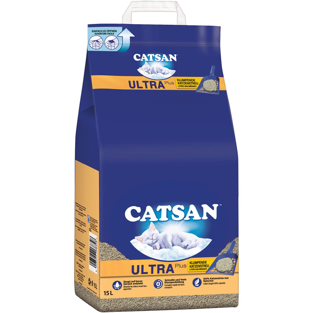 Levně Catsan Ultra podestýlka, 15 l 15l