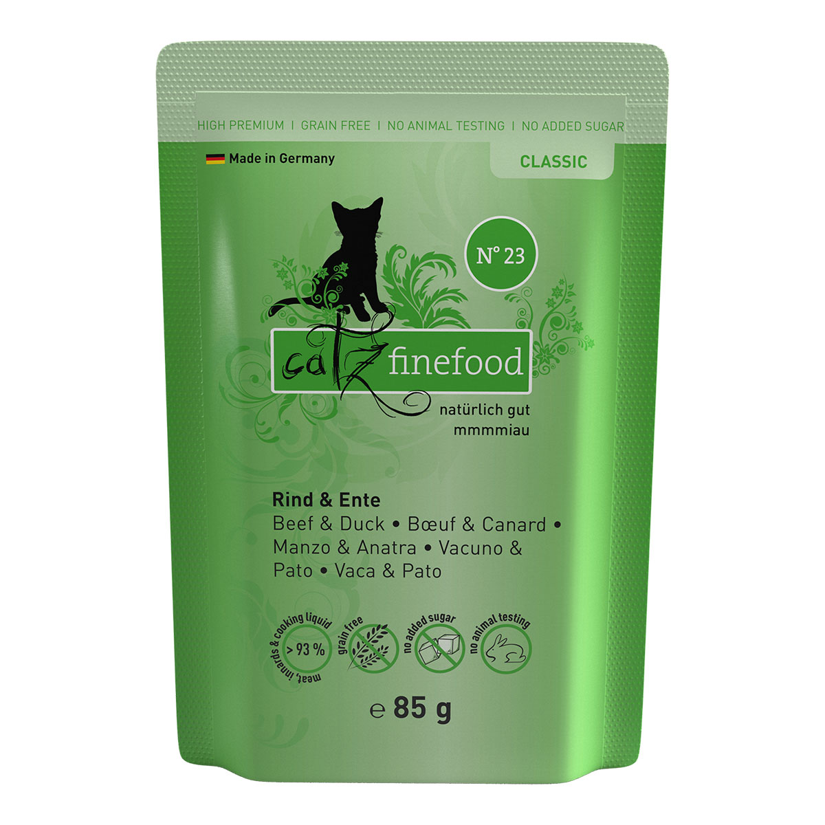 catz finefood No. 23 hovězí a kachna 16 × 85 g