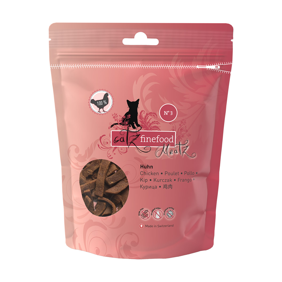 catz finefood Meatz N°3 kuřecí maso 45 g