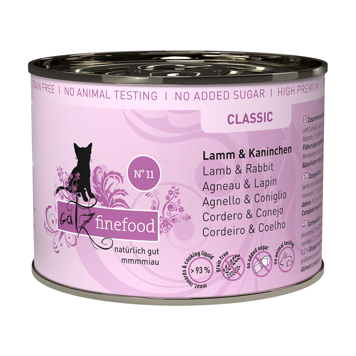 catz finefood No. 11 jehněčí a králík 6x200g