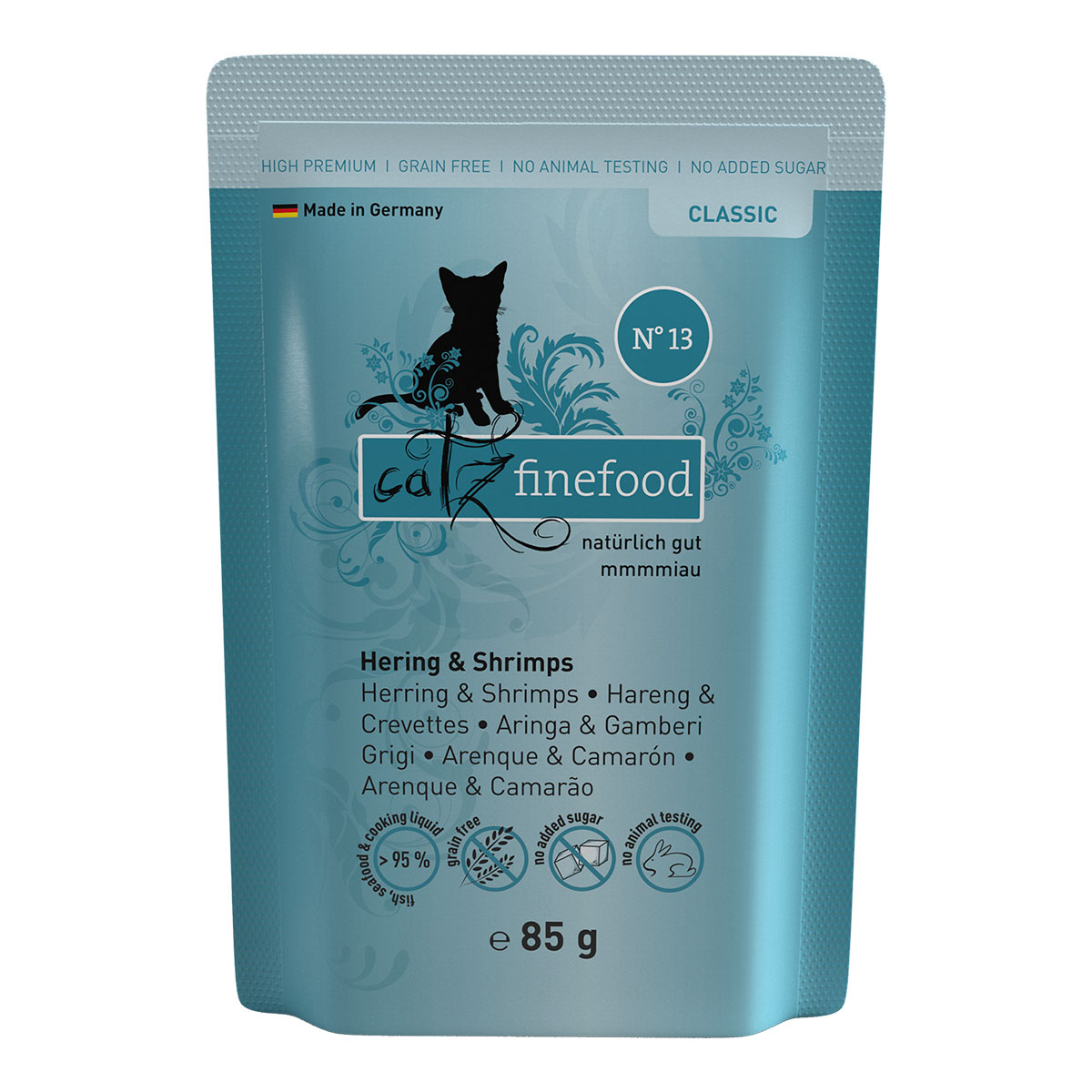 catz finefood – No. 13 Hering & Krabben 16×85