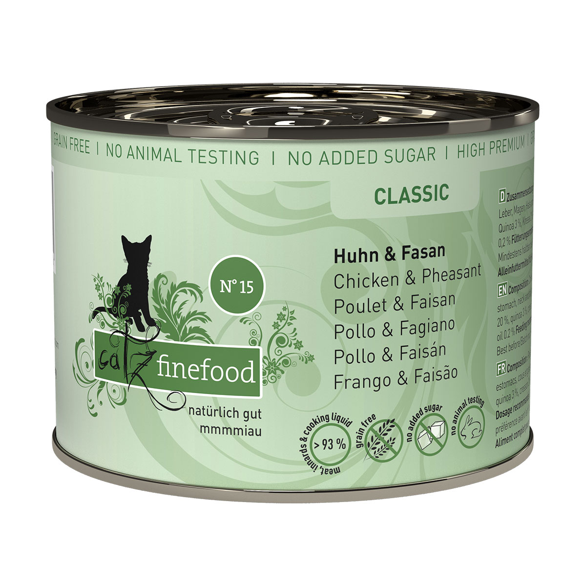 catz finefood – No. 15 Huhn & Fasan 24x200g