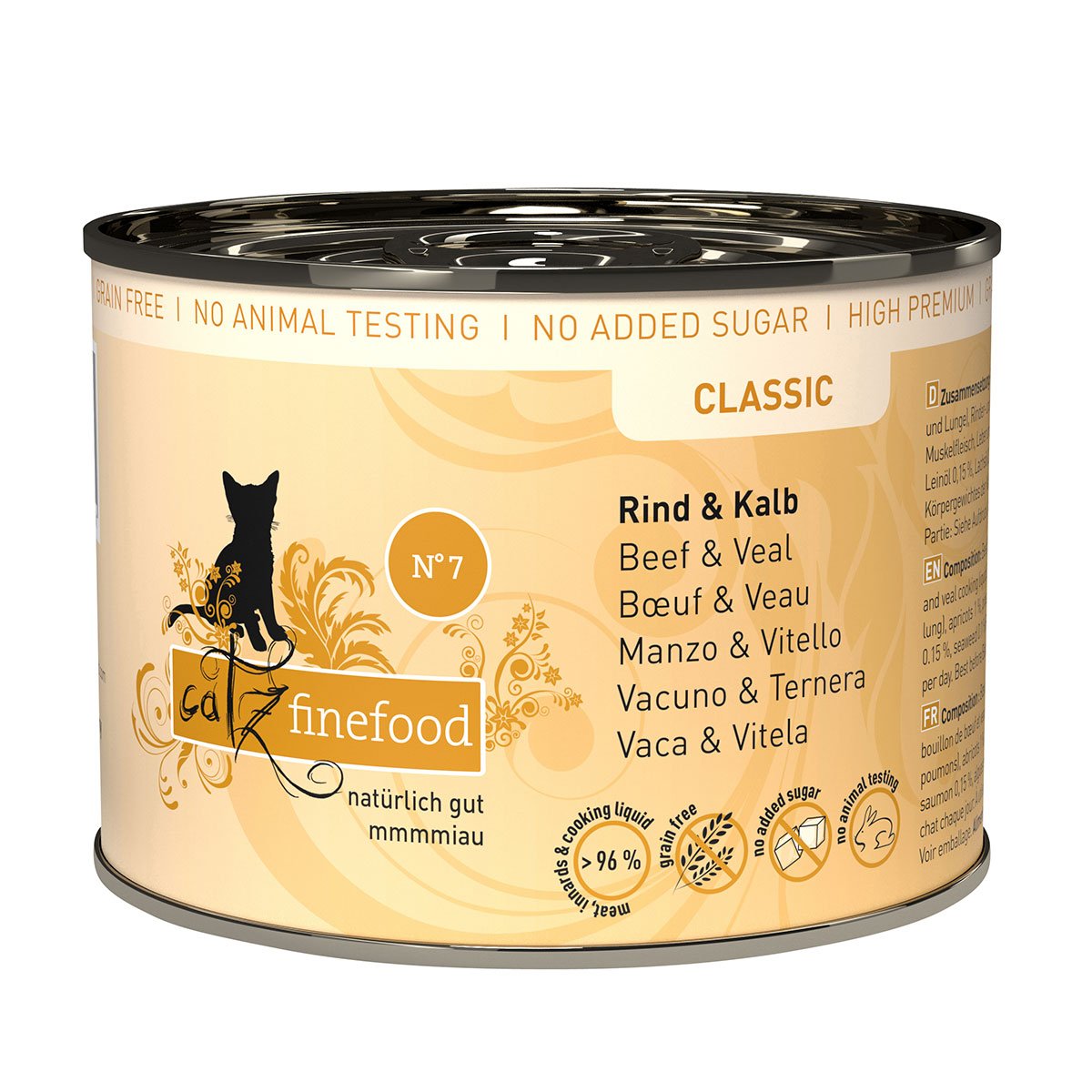 catz finefood No. 7 telecí 6 × 200 g