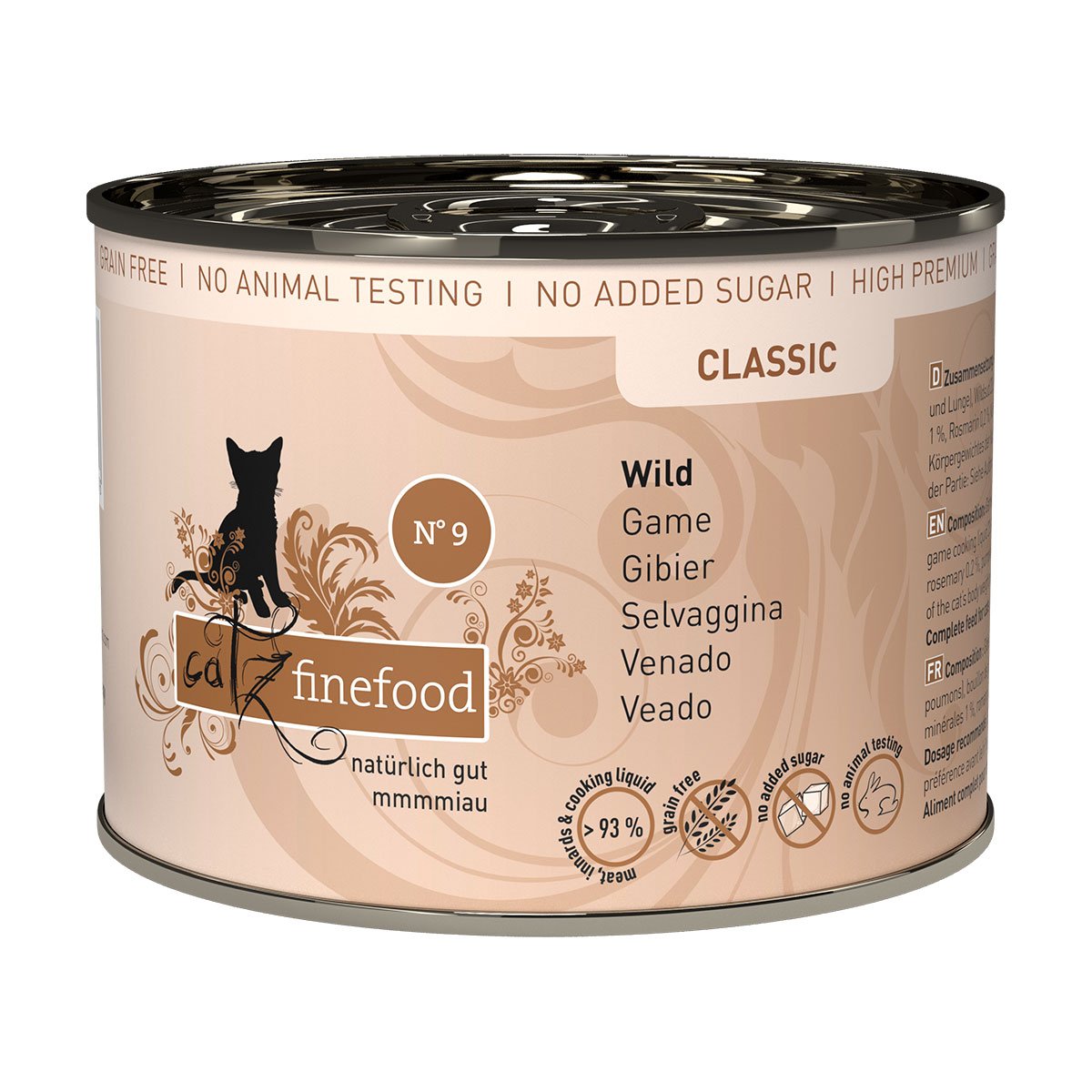 Levně catz finefood No. 9 zvěřina 6x200g