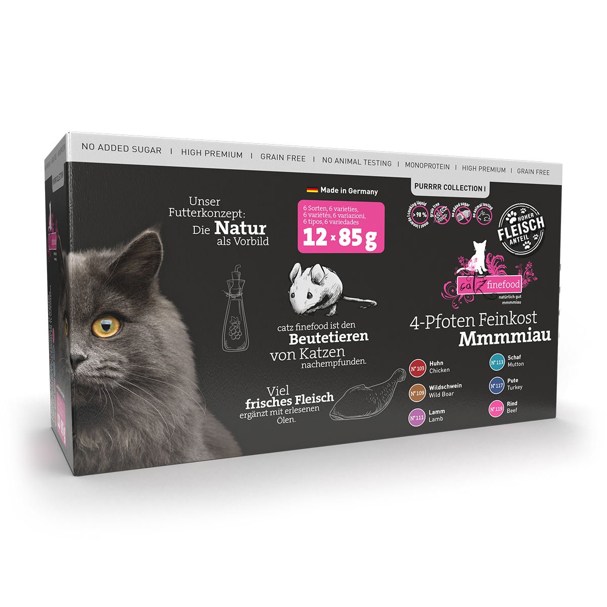 catz finefood Purrrr Collection I 12 × 85 g