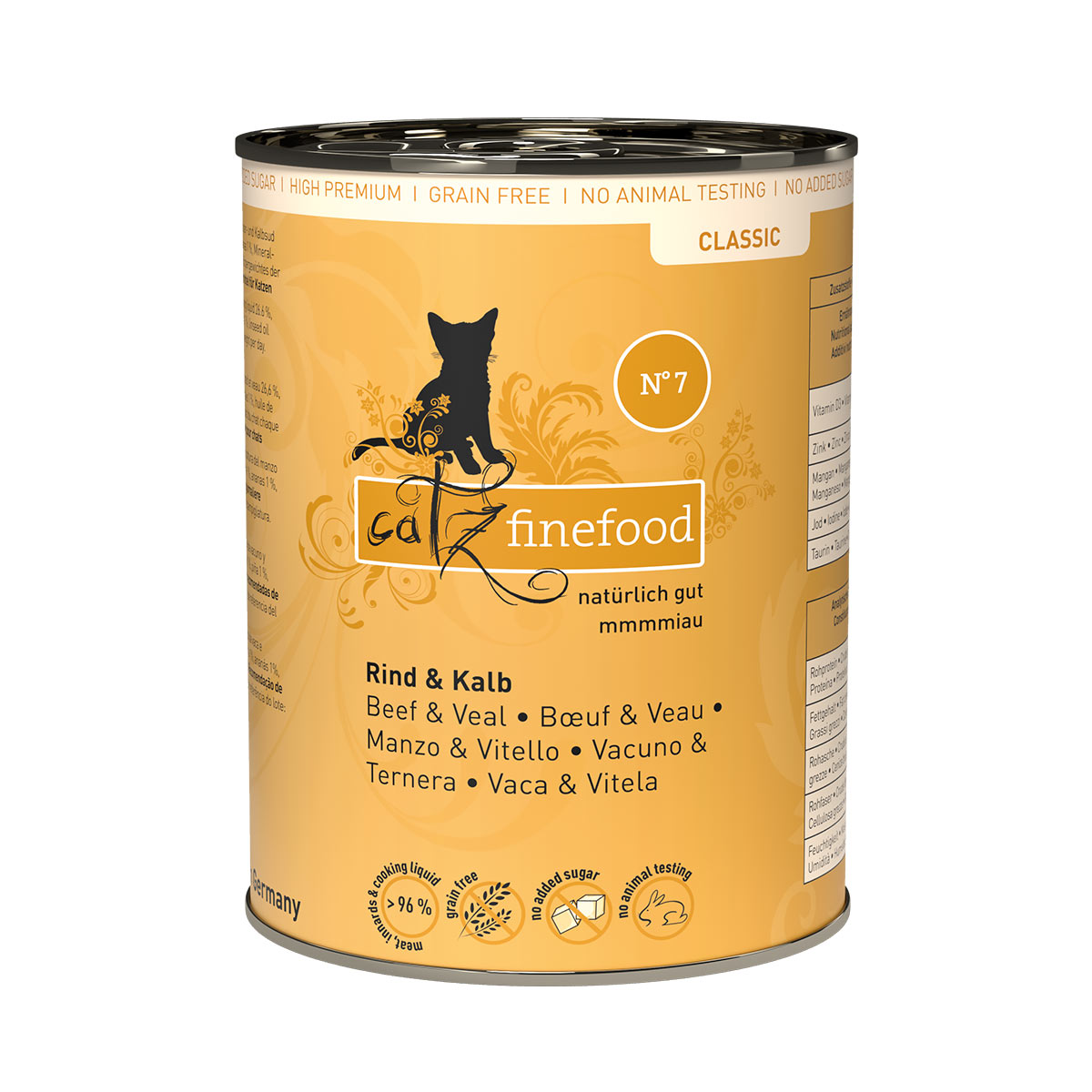 Catz Finefood Classic N° 7 - Rind &amp; Kalb