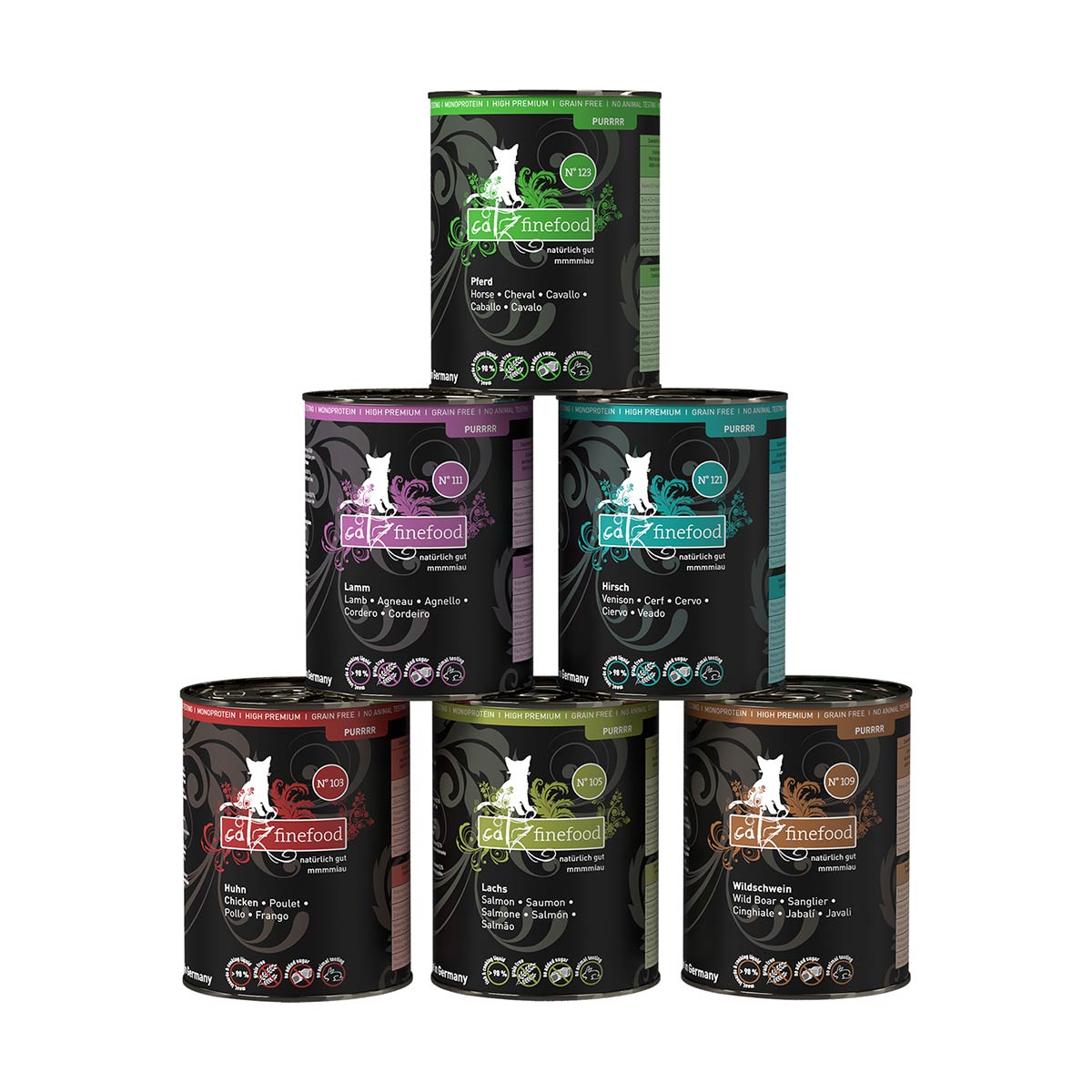 catz finefood Purrrr Collection II 6 × 400 g