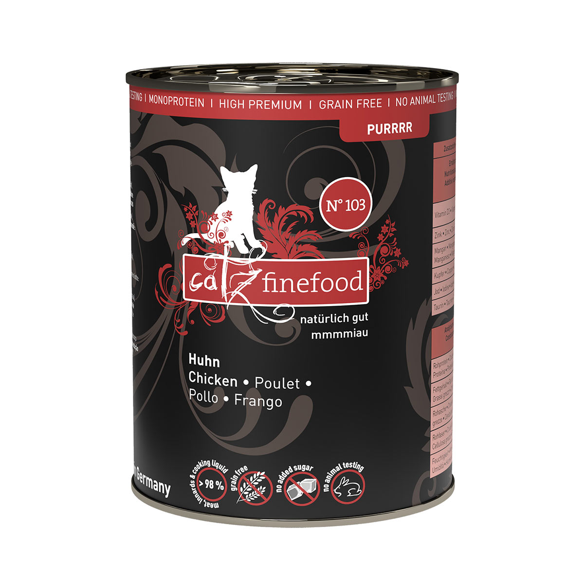 Catz finefood Purrrr No.103 kuřecí 6 × 400 g