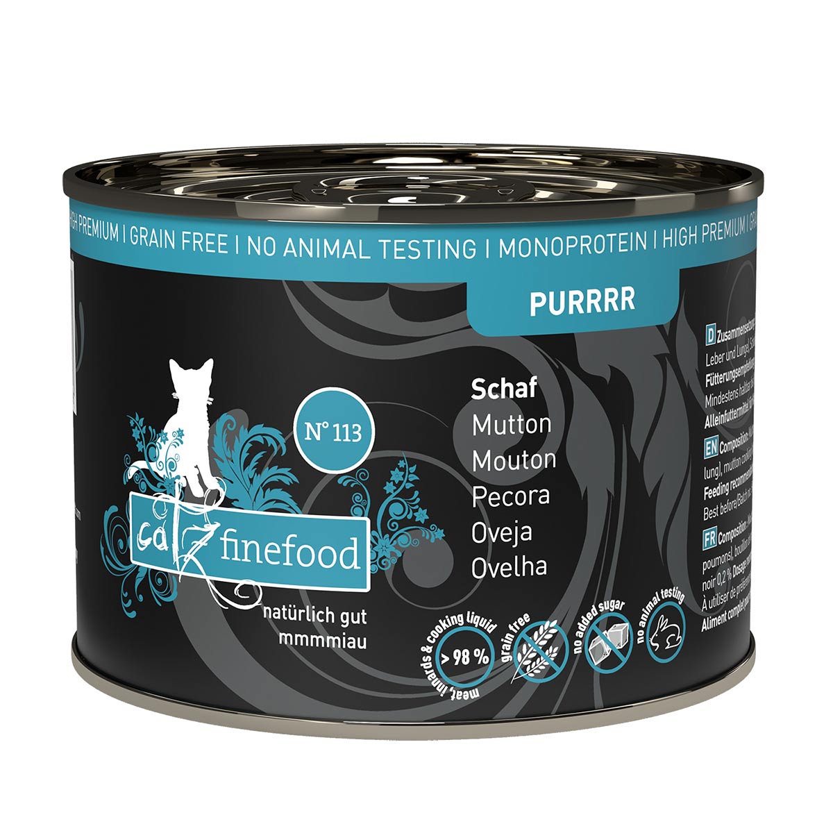 Catz finefood Purrrr No.113 skopové 6x200g