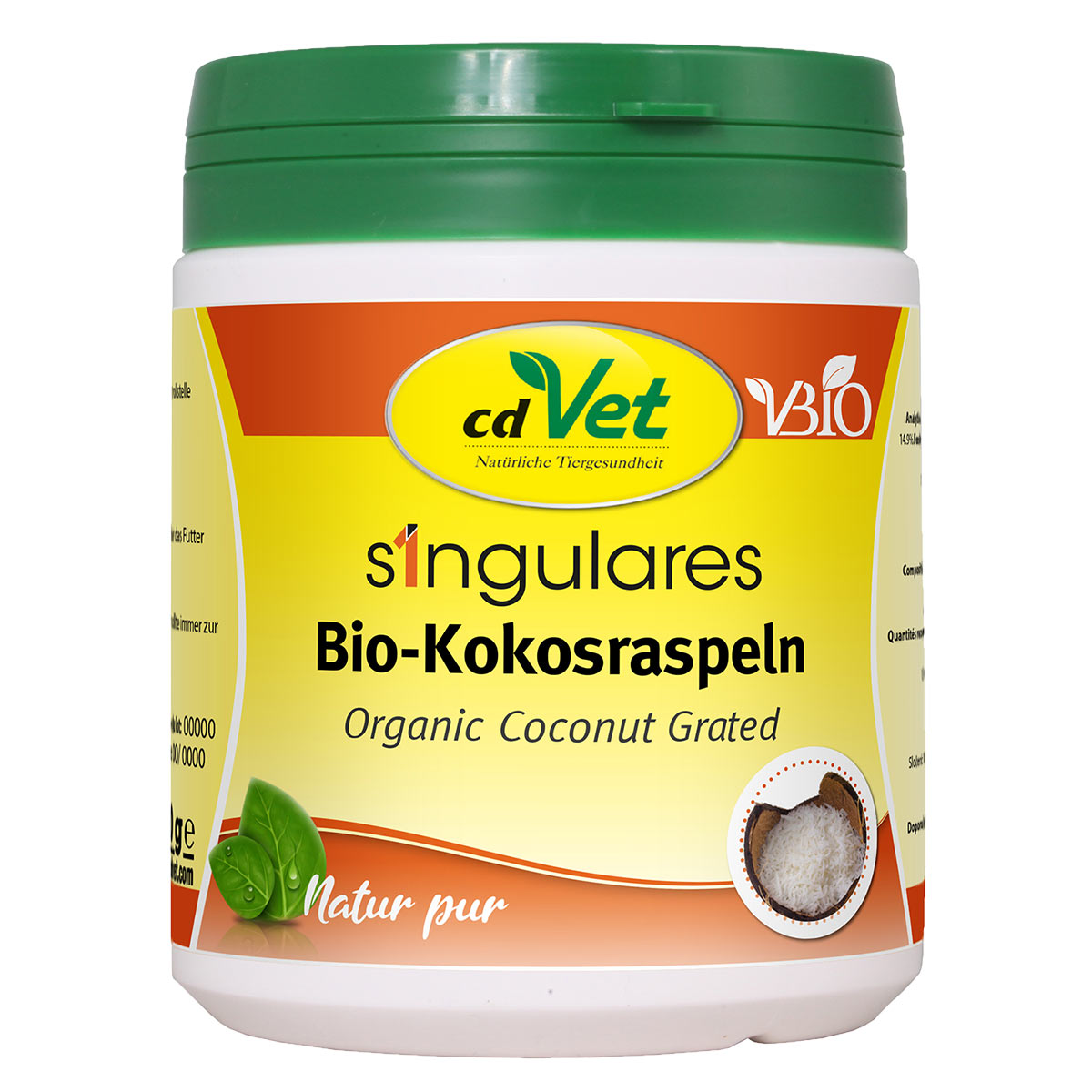 Levně cdVet Singulares bio kokosové lupínky, 250 g