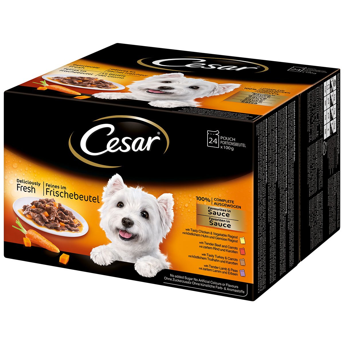 Cesar Feines Favoriten v omáčce 24 × 100 g