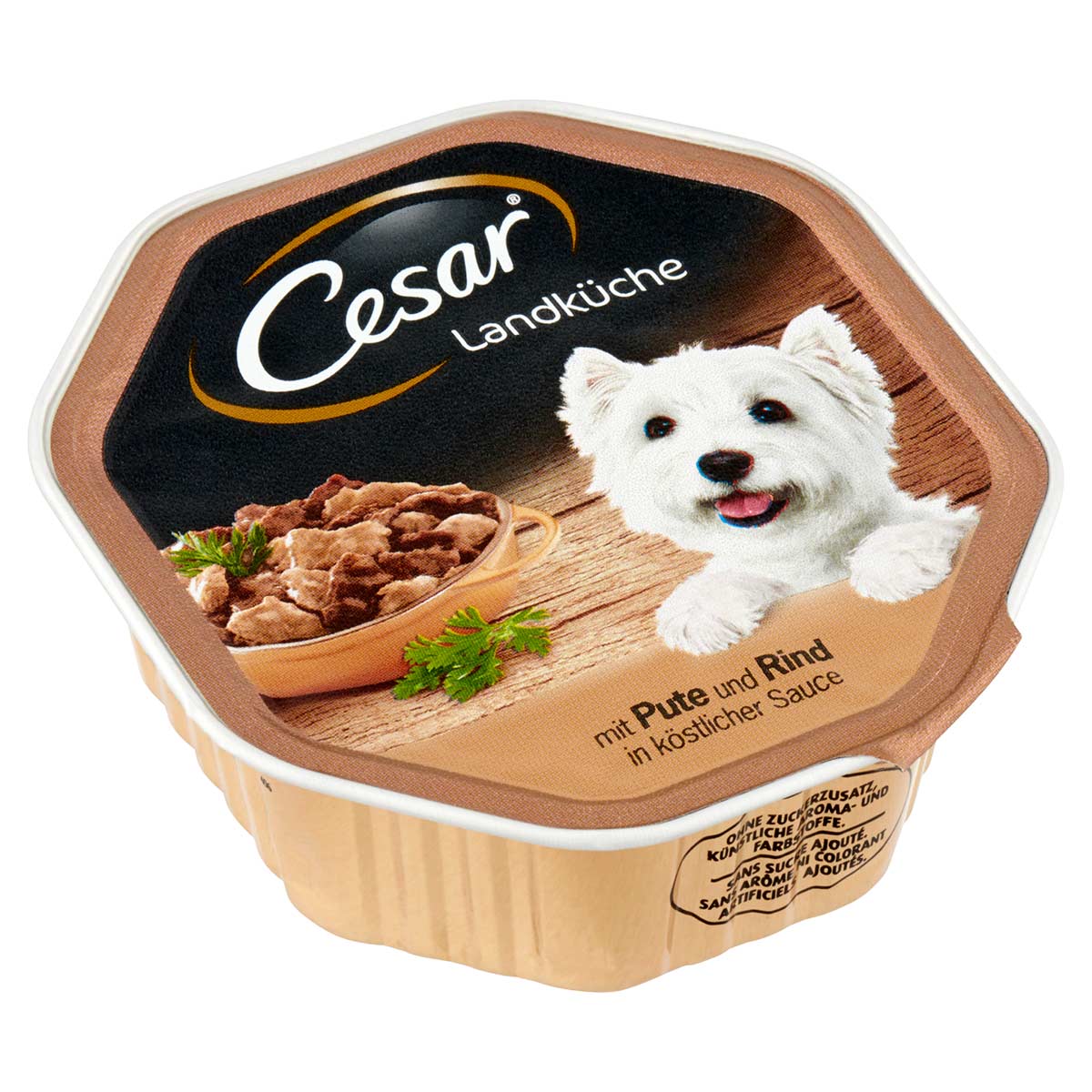 Cesar s krůtím a hovězím 7 x 150 g