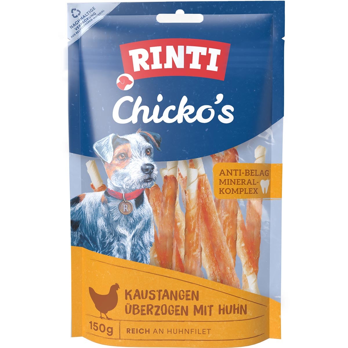 RINTI Chicko's Kaustange mit Huhn small 150 g