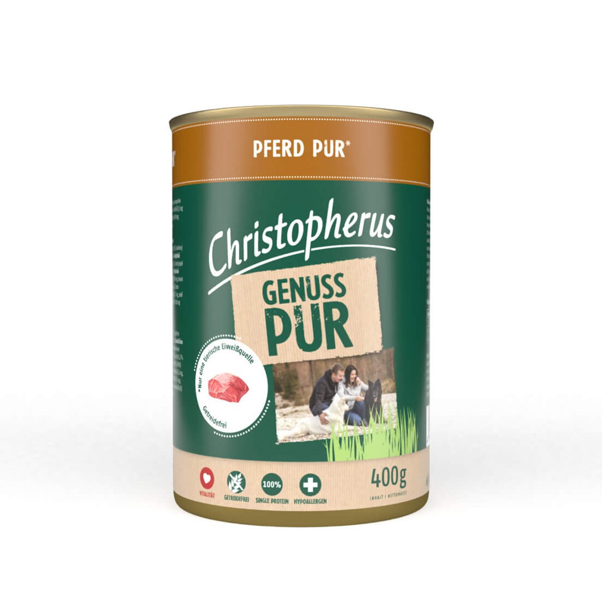 Christopherus Pur – koňské maso 6 × 400 g