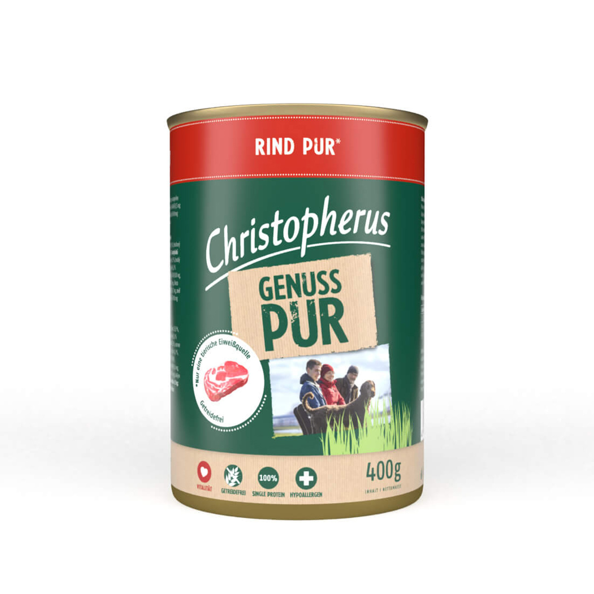 Christopherus Pur – hovězí maso 6 × 400 g