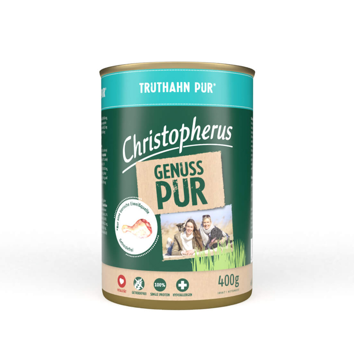 Levně Christopherus Pur – krocaní maso 6 × 400 g