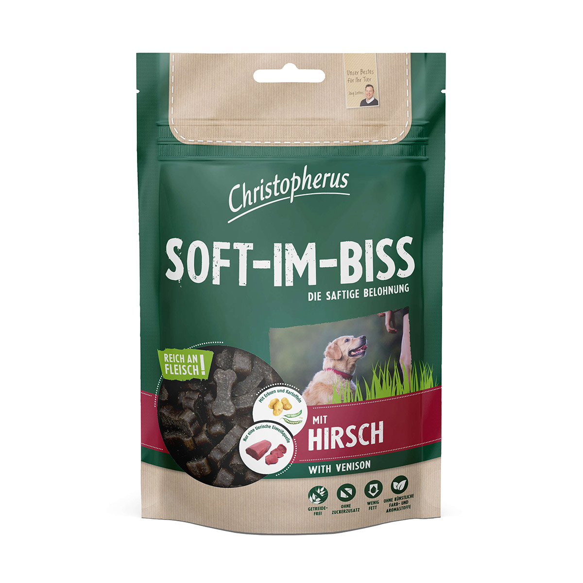 Christopherus Soft-Im-Biss s jelenem, 125 g 125g