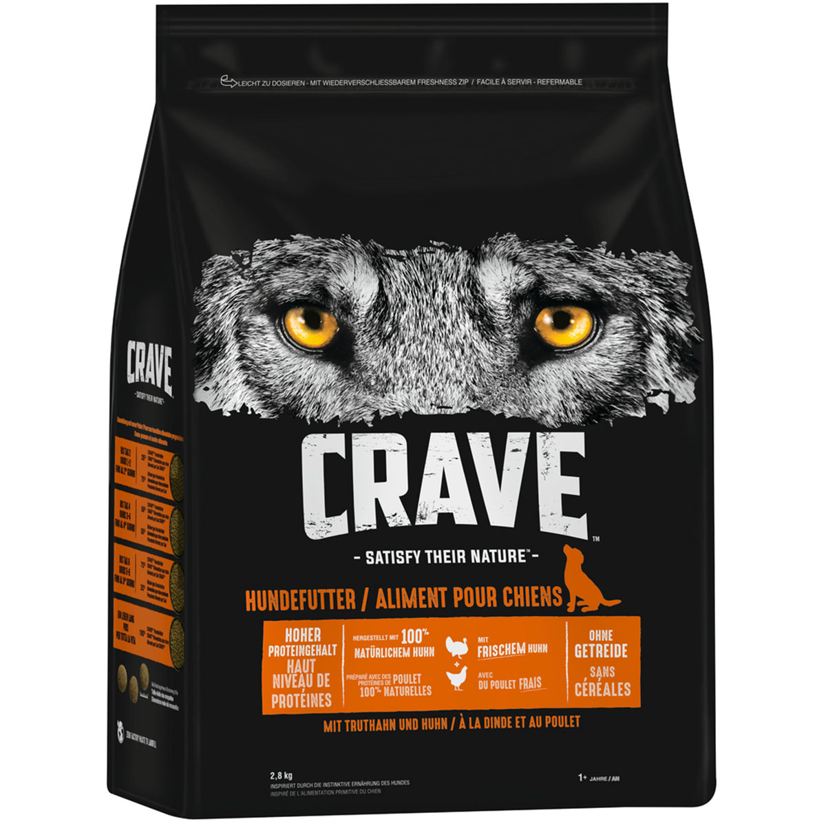 Levně Crave Adult krocan a kuře 2,8 kg