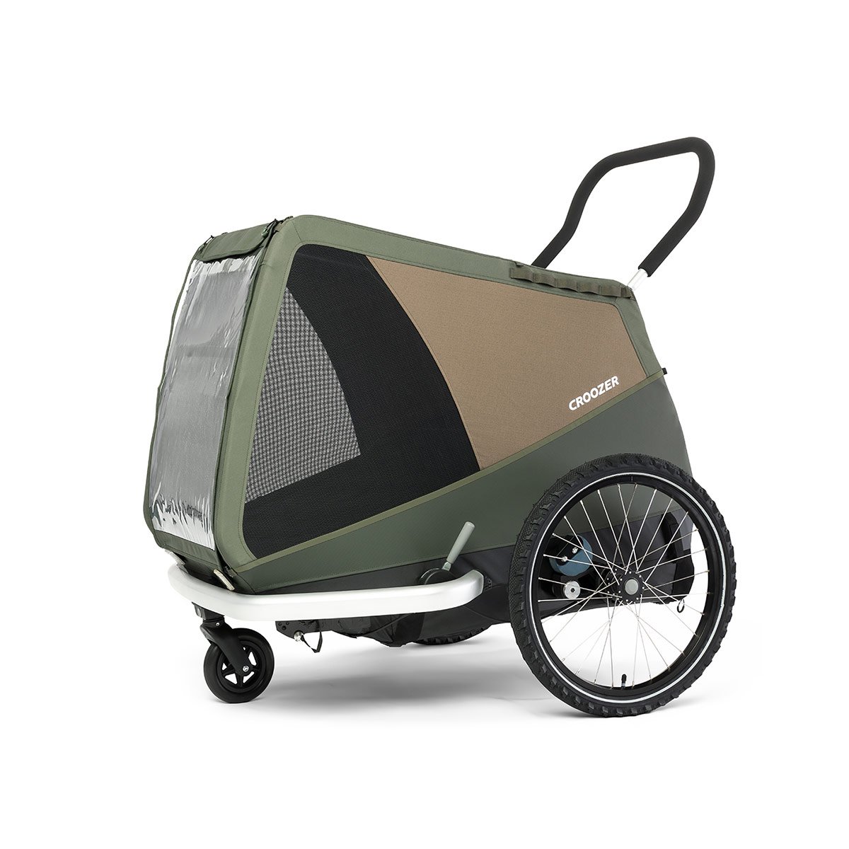 Croozer Fahrradanhänger Dog Mikke Moss Green