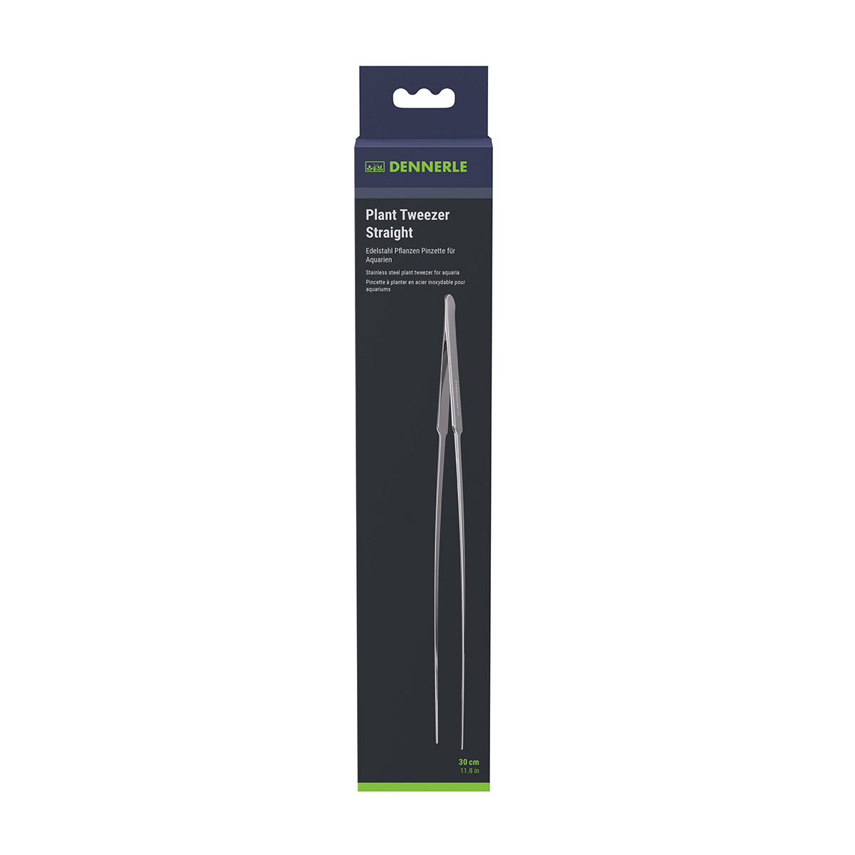Dennerle Plant Tweezer pinzeta Straight 30 cm