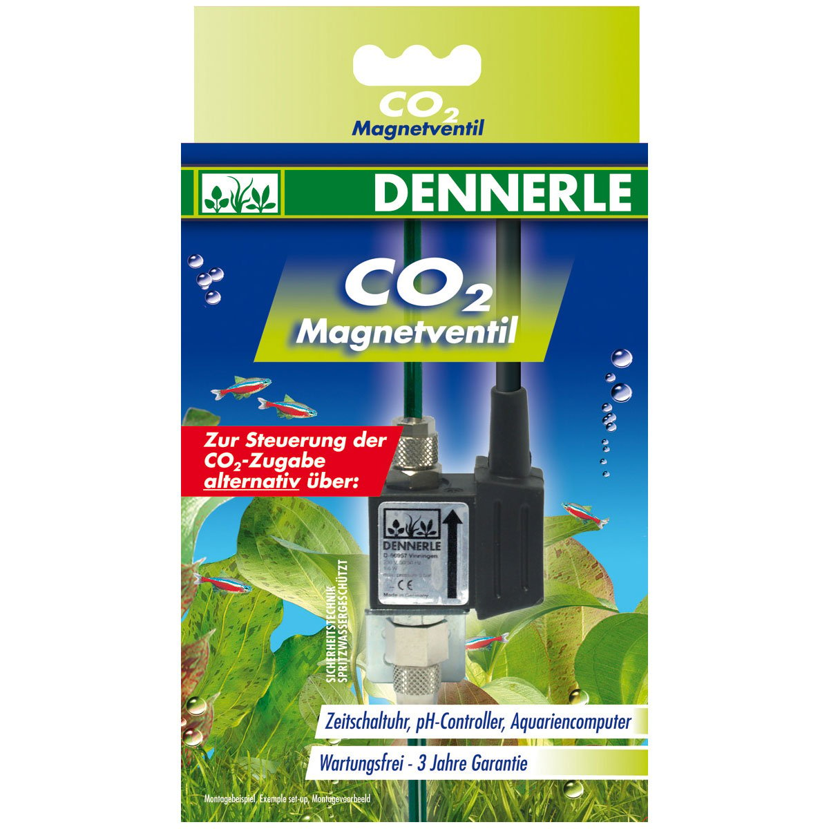 Levně DENNERLE Profi-Line CO2 magnetický ventil