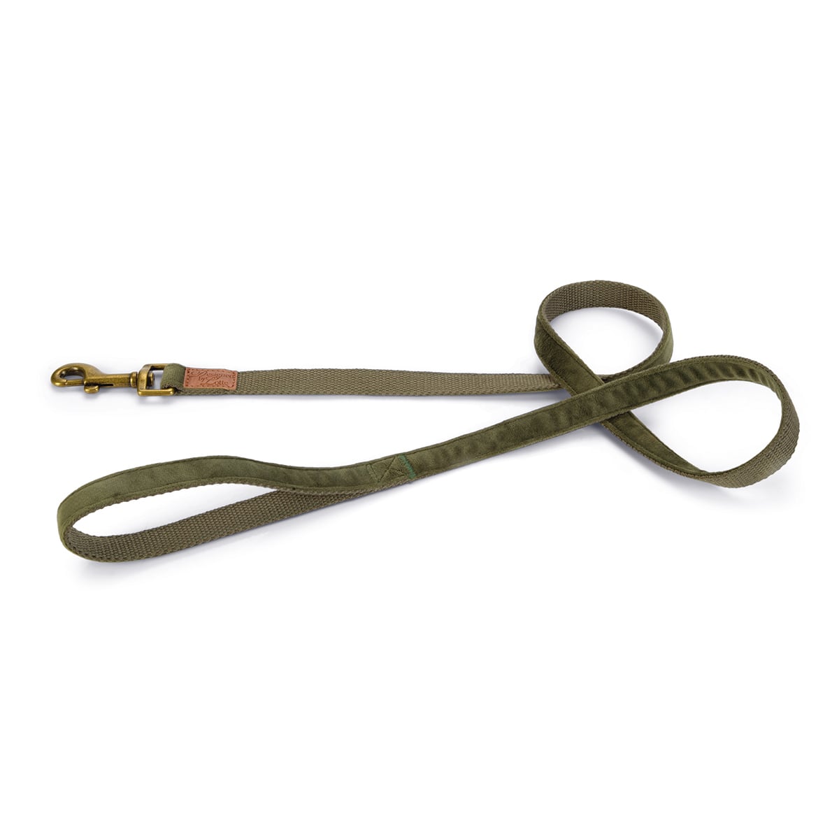 Designed by Lotte Leine Velura grün 120 cm Breite 20 mm