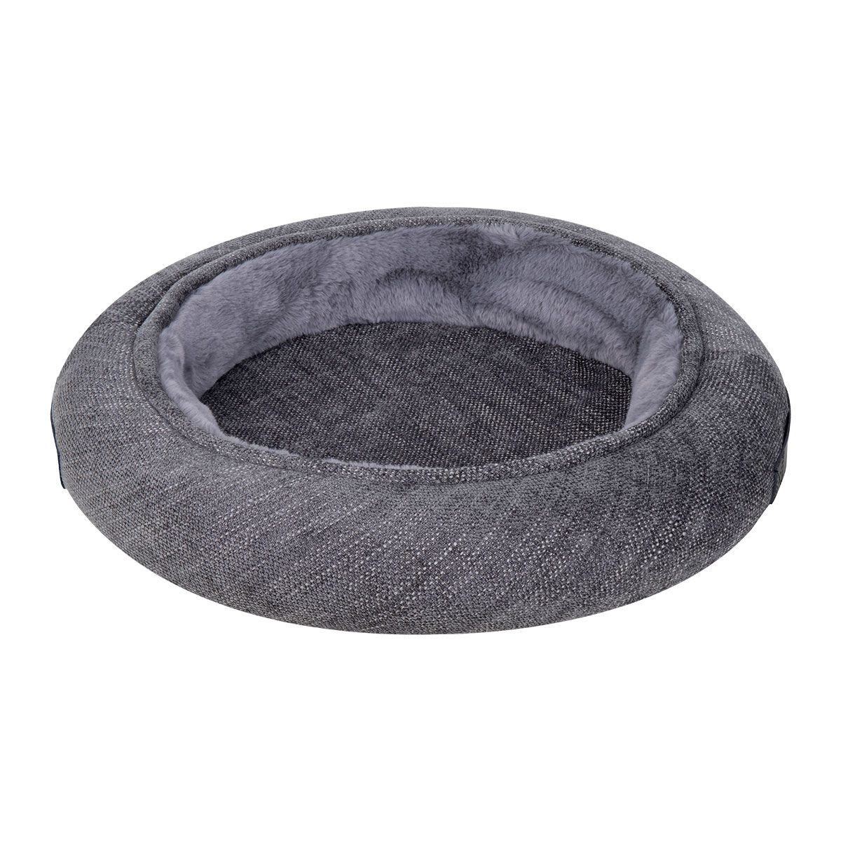 District 70 pelíšek pro psy Halo, šedý ø 80 cm