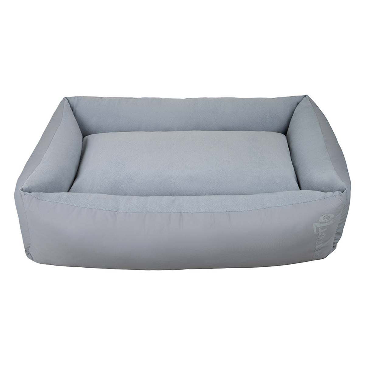 District 70 Hundebett LODGE Box Bed hellgrau XL 117×82 cm