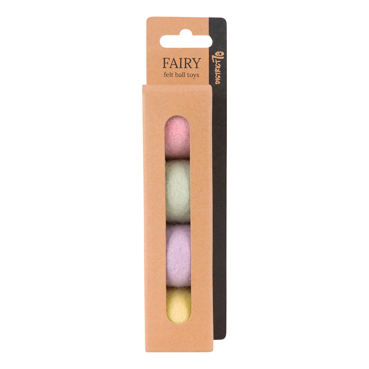 District 70 vlněné míčky fairy