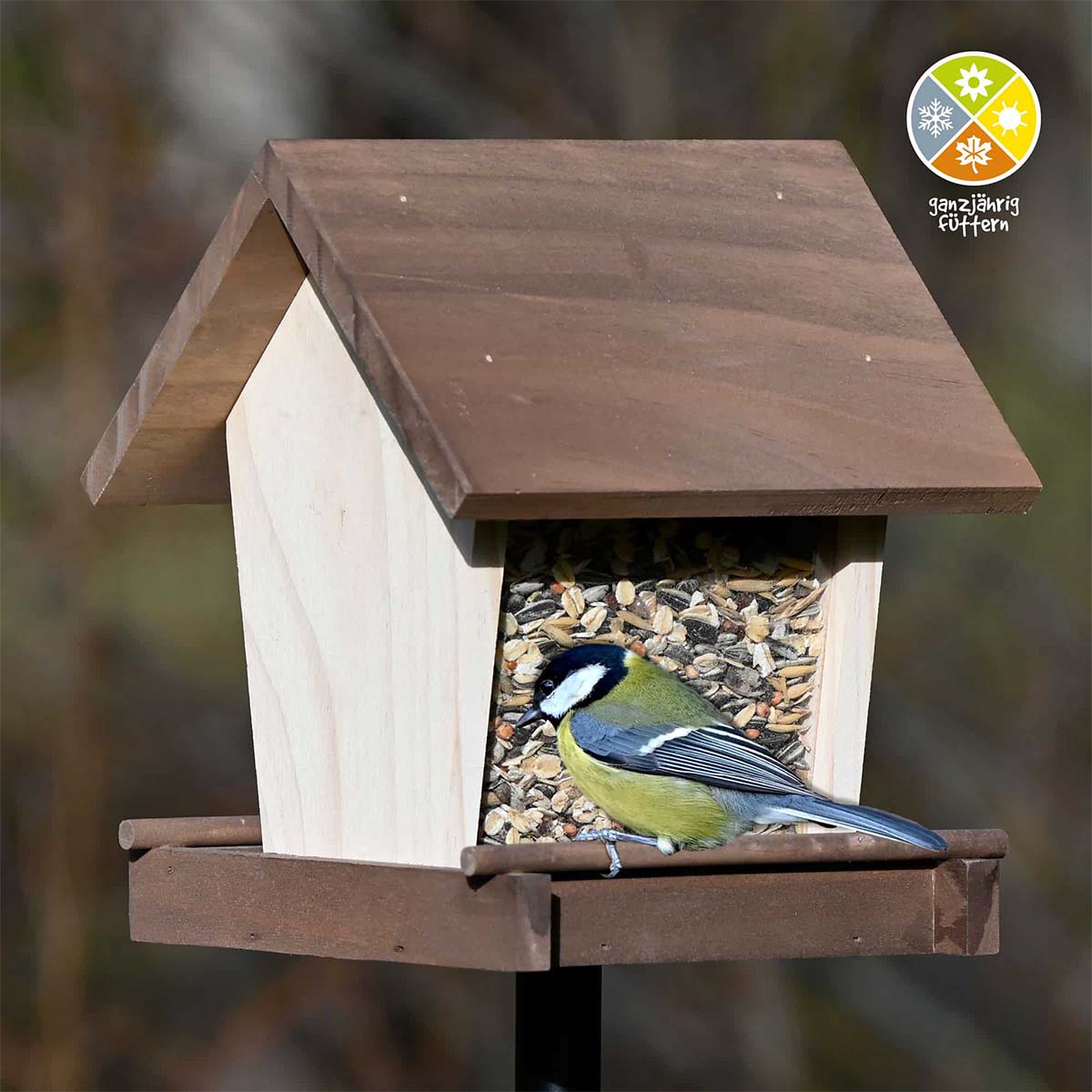 dobar Vogelfutterhaus „Benny Brunch Macchiato“