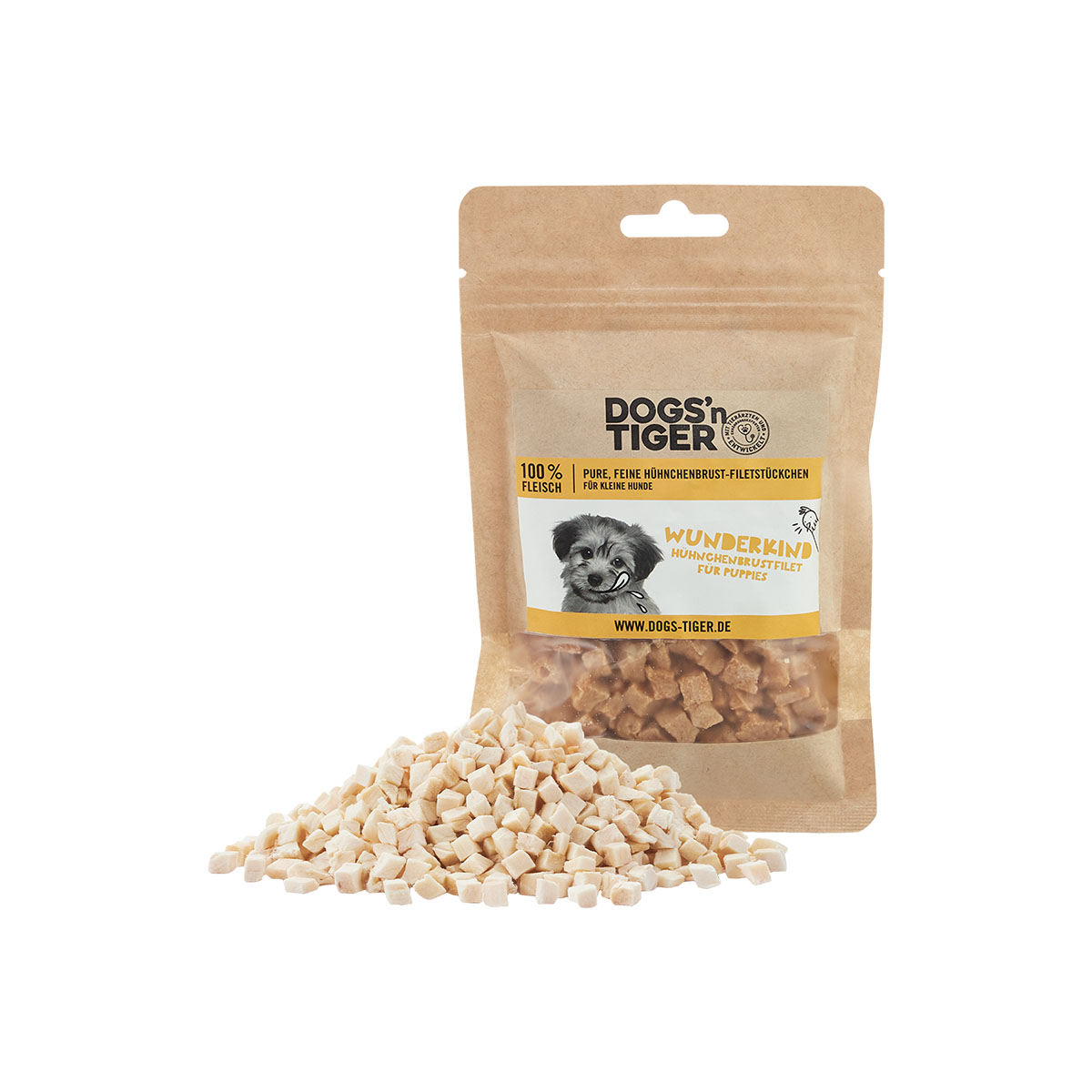 Dogs'n Tiger Wunderkind lyofilizovaný kuřecí filet (S), 70 g