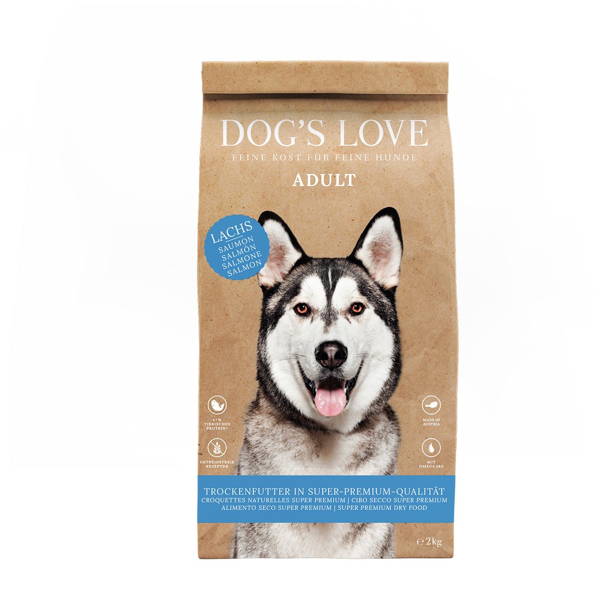 DOG'S LOVE losos 2 × 12 kg