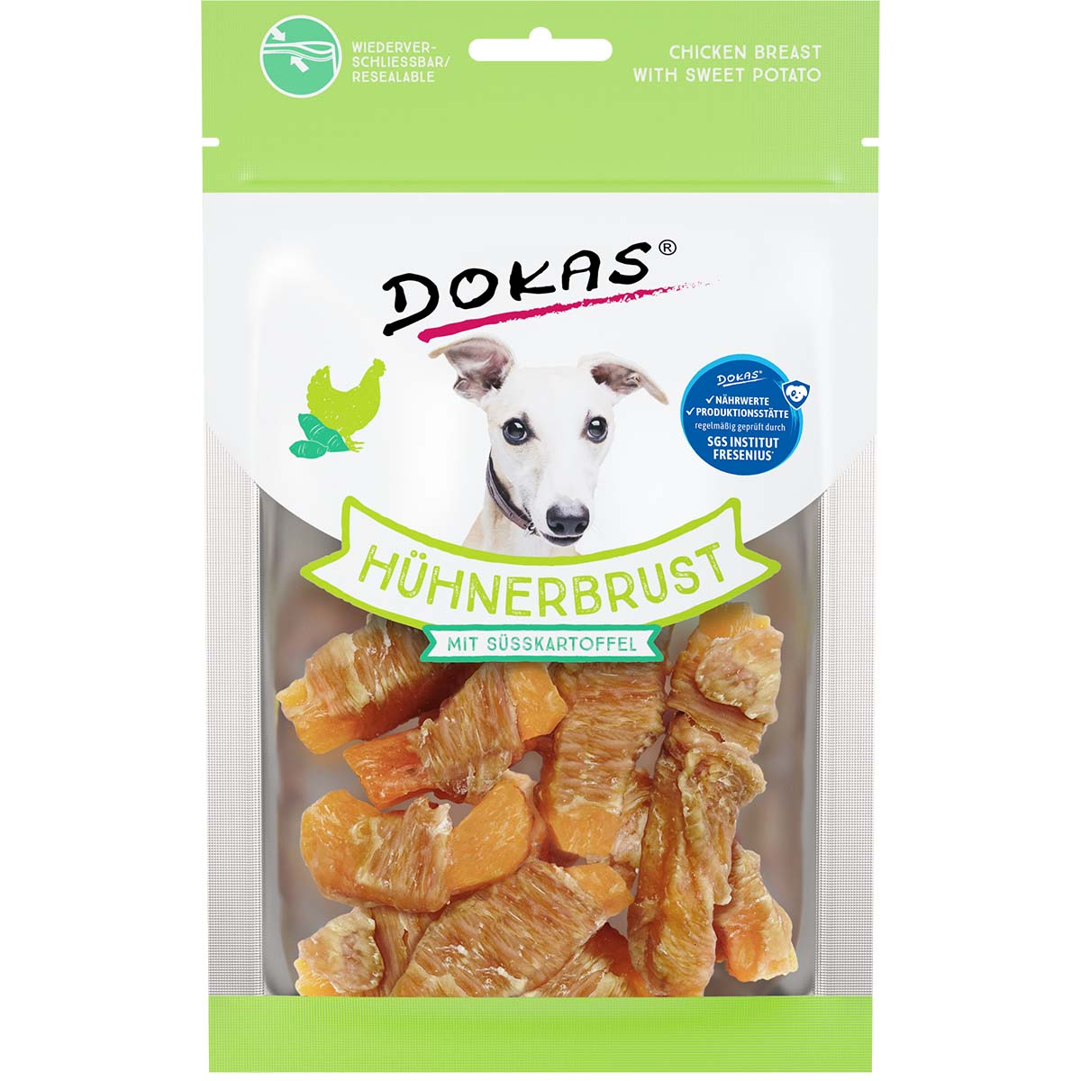 Dokas kuřecí prsa s batáty 5 × 70 g