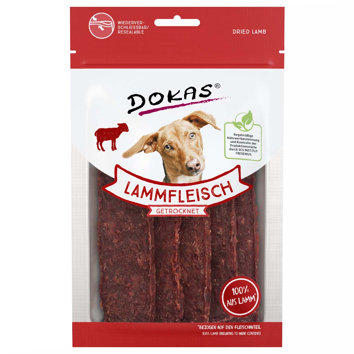 Dokas jehněčí maso sušené 6 × 70 g