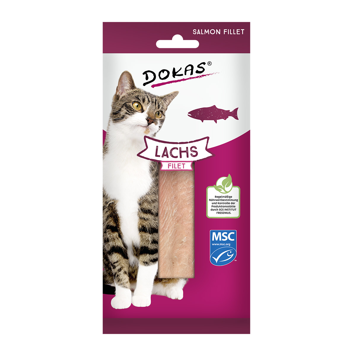 Dokas Lachs Filet 3x22g