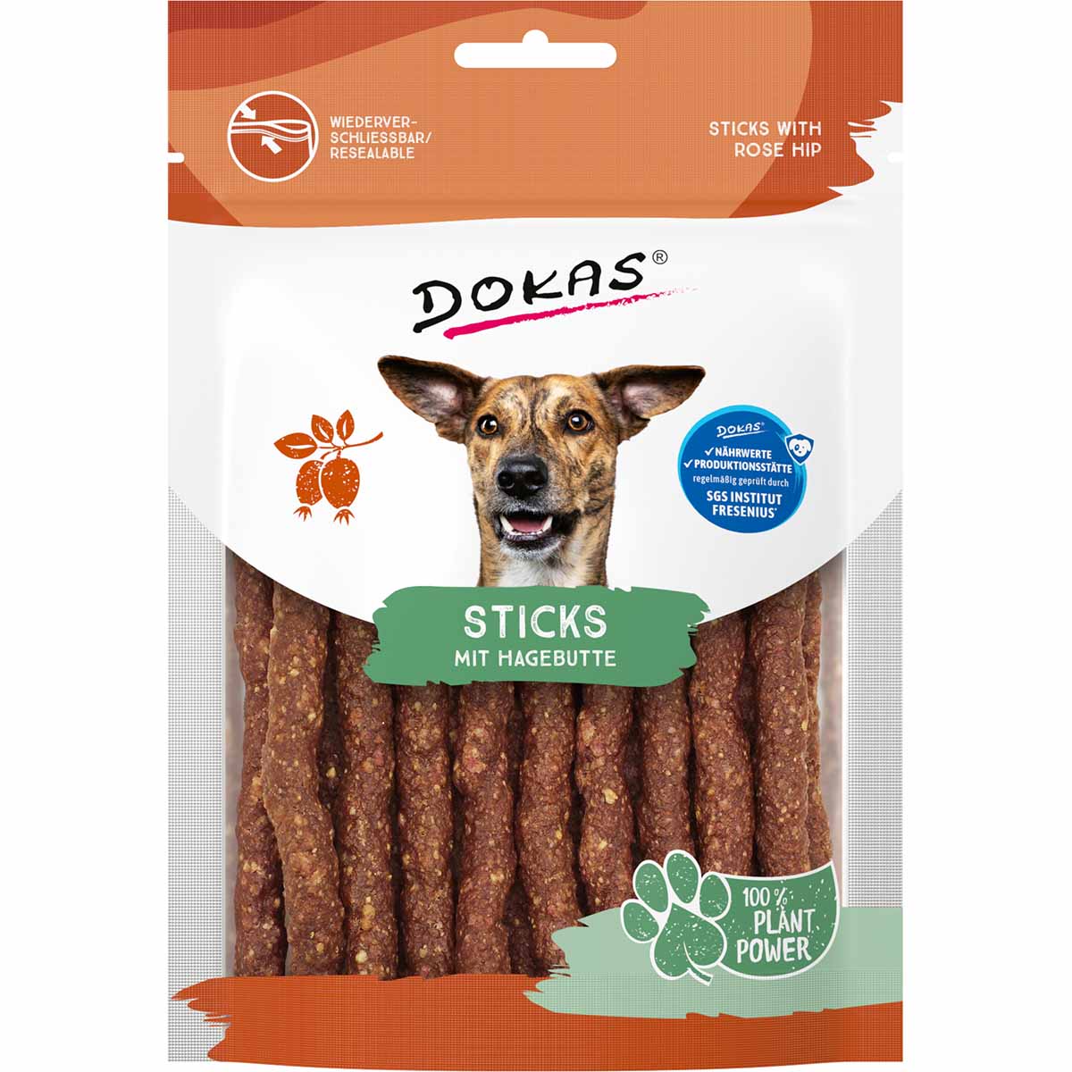 Dokas Sticks mit Hagebutte