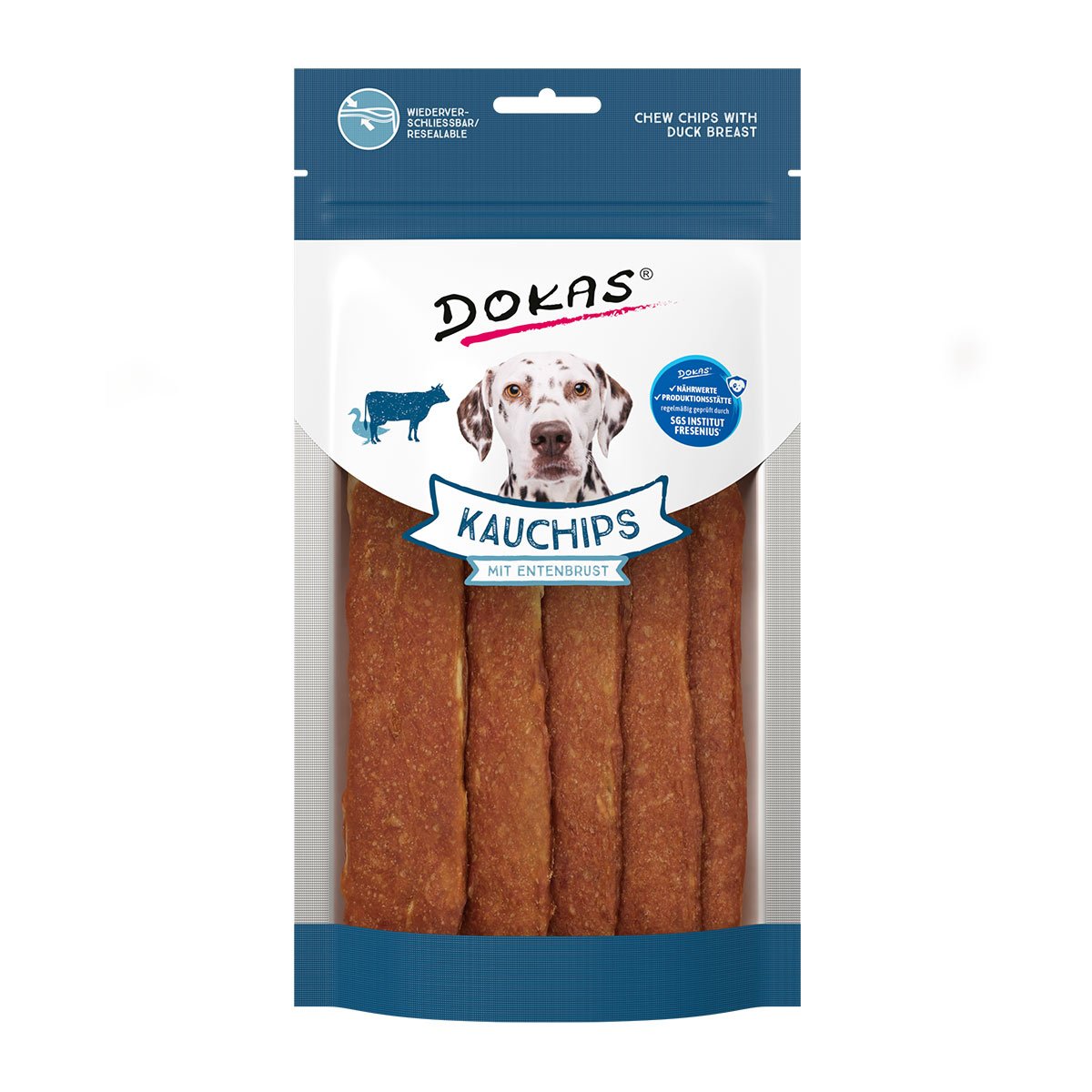 Dokas Kauchips mit Entenbrust 3x175g