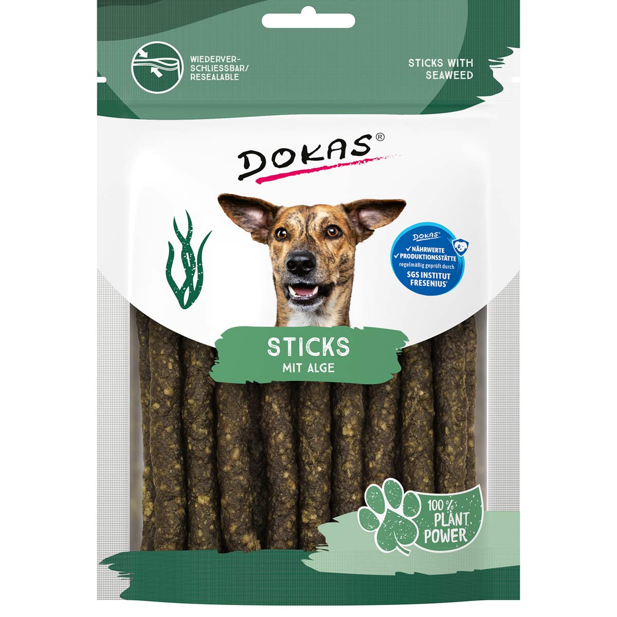 Dokas Sticks mit Alge