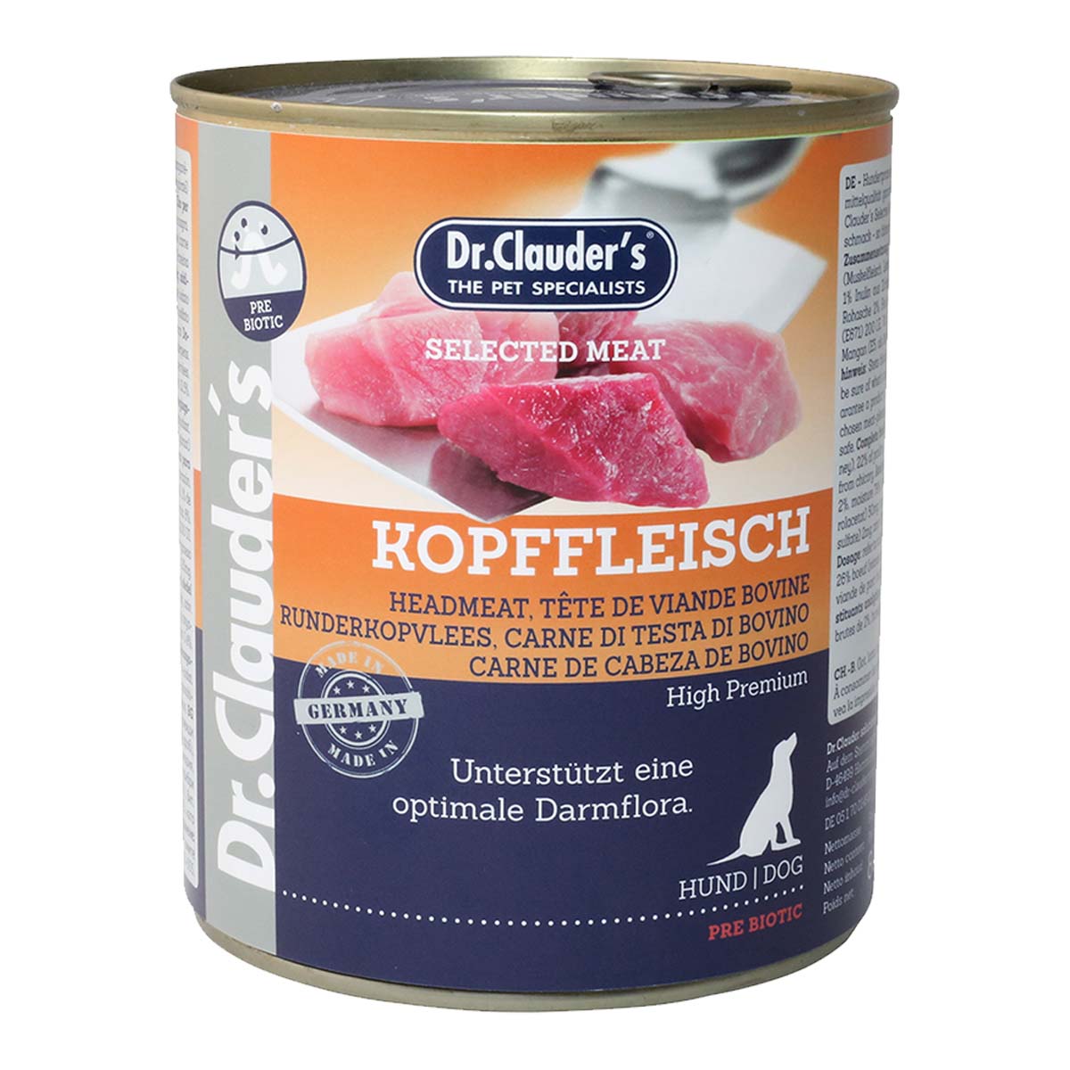 Dr. Clauders Selected Meat PreBiotics Kopffleisch