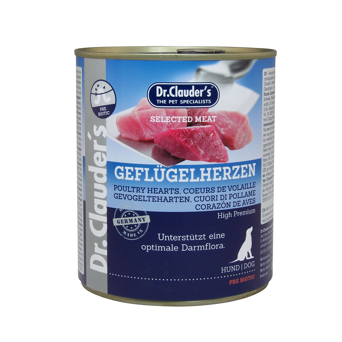 Dr. Clauders Selected Meat PreBiotics Geflügelherzen