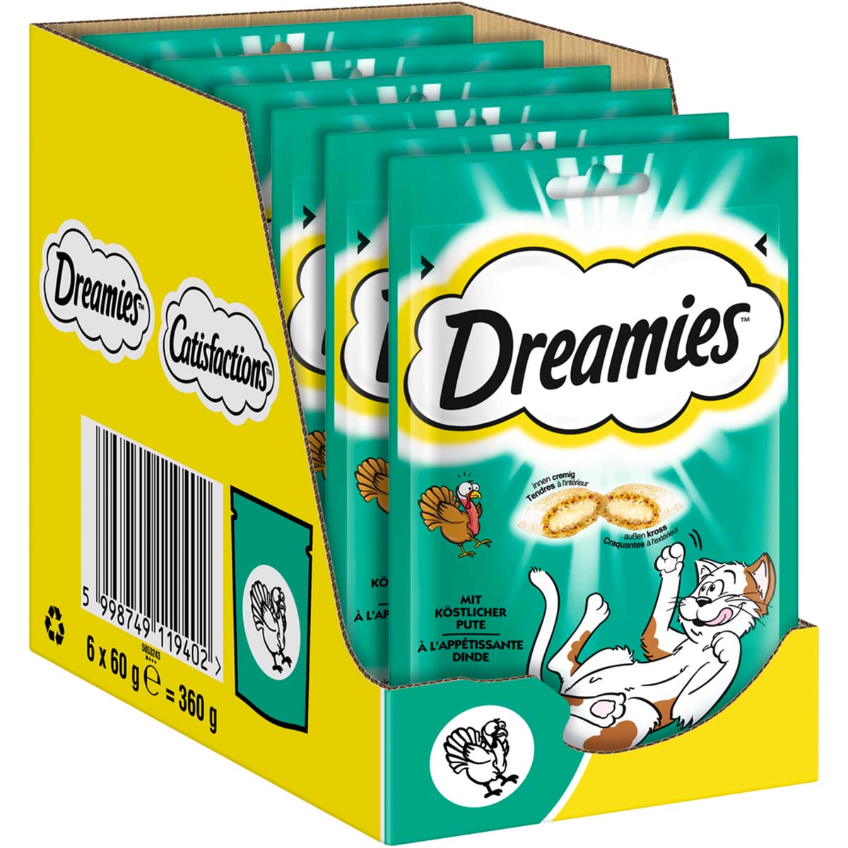 Dreamies s krůtou 60 g