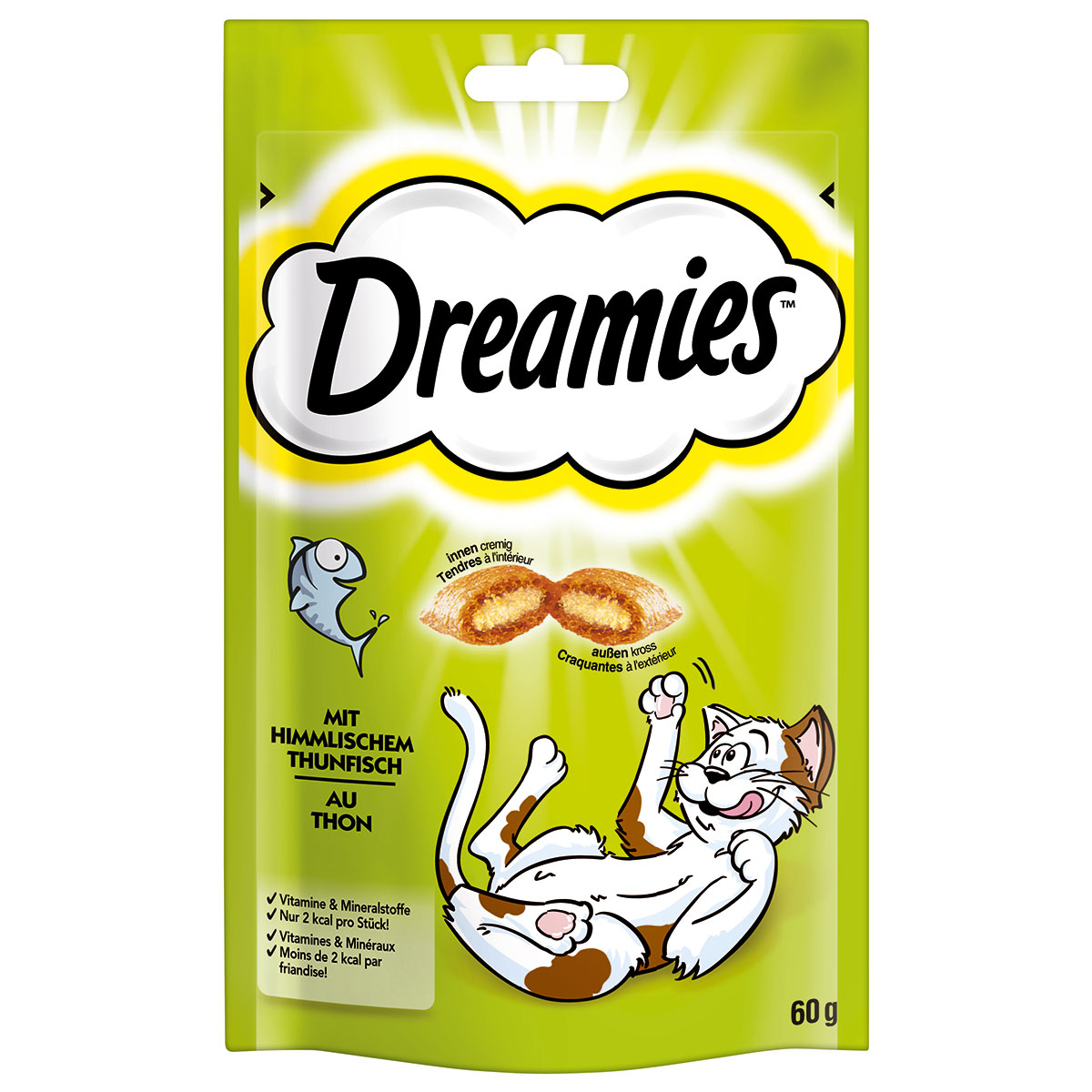 Dreamies s tuňákem 60 g