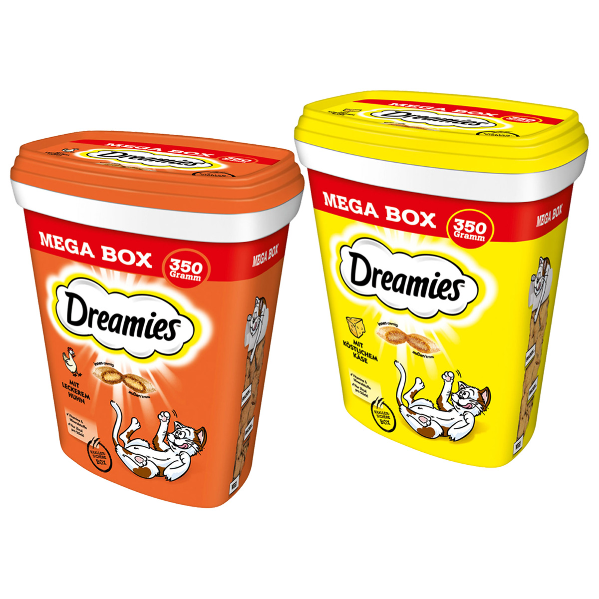 Dreamies Tub 2x350g Sparpaket