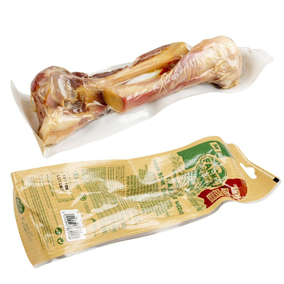 DUVO+ Farmz Italian Ham Bone Double Medio 2 Stk. ca. 15cm 2×2 Stück